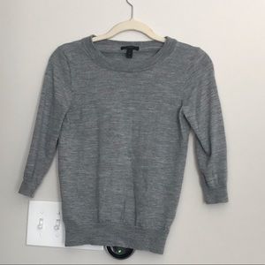 JCrew Gray Sweater